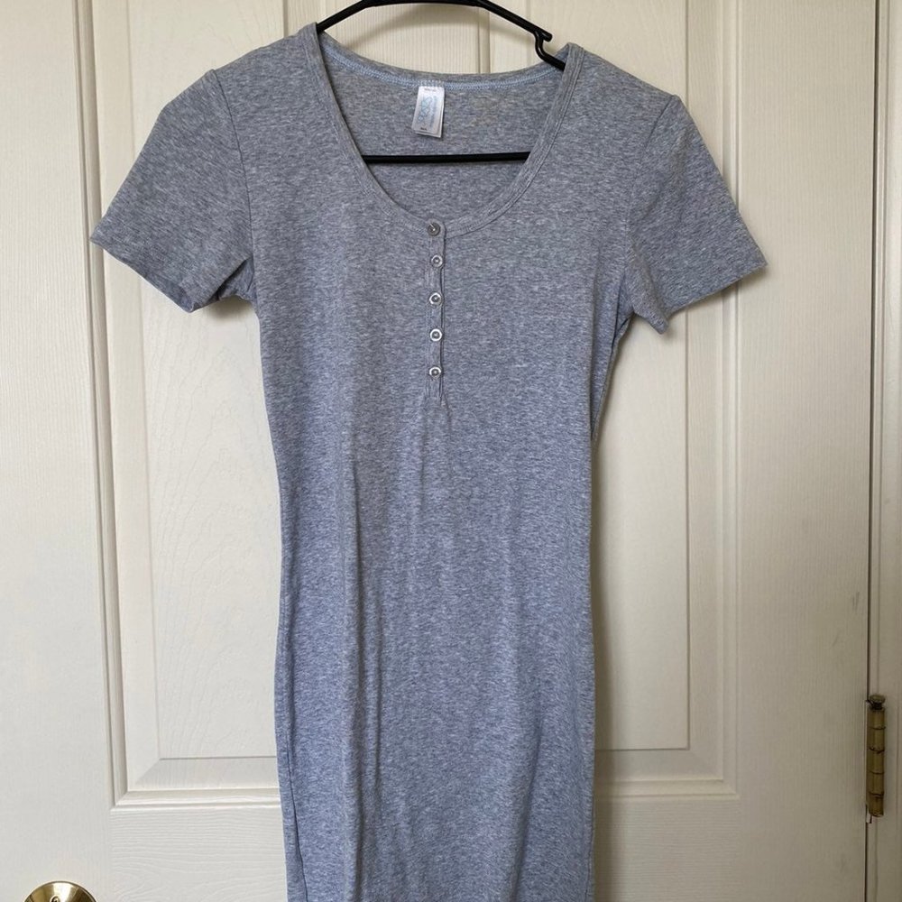 Grey Bodycon Dress